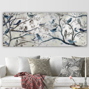 'Morning Chorus' by Carol Robinson Print of Painting on Wrapped Canvas