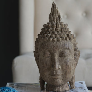 Fontainebleau Buddha Head Decor