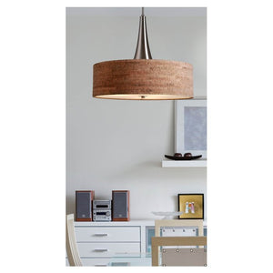 Haugland 3-Light Drum Pendant