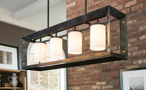 Galindo Modern 4-Light Kitchen Island Pendant