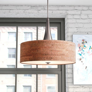 Haugland 3-Light Drum Pendant